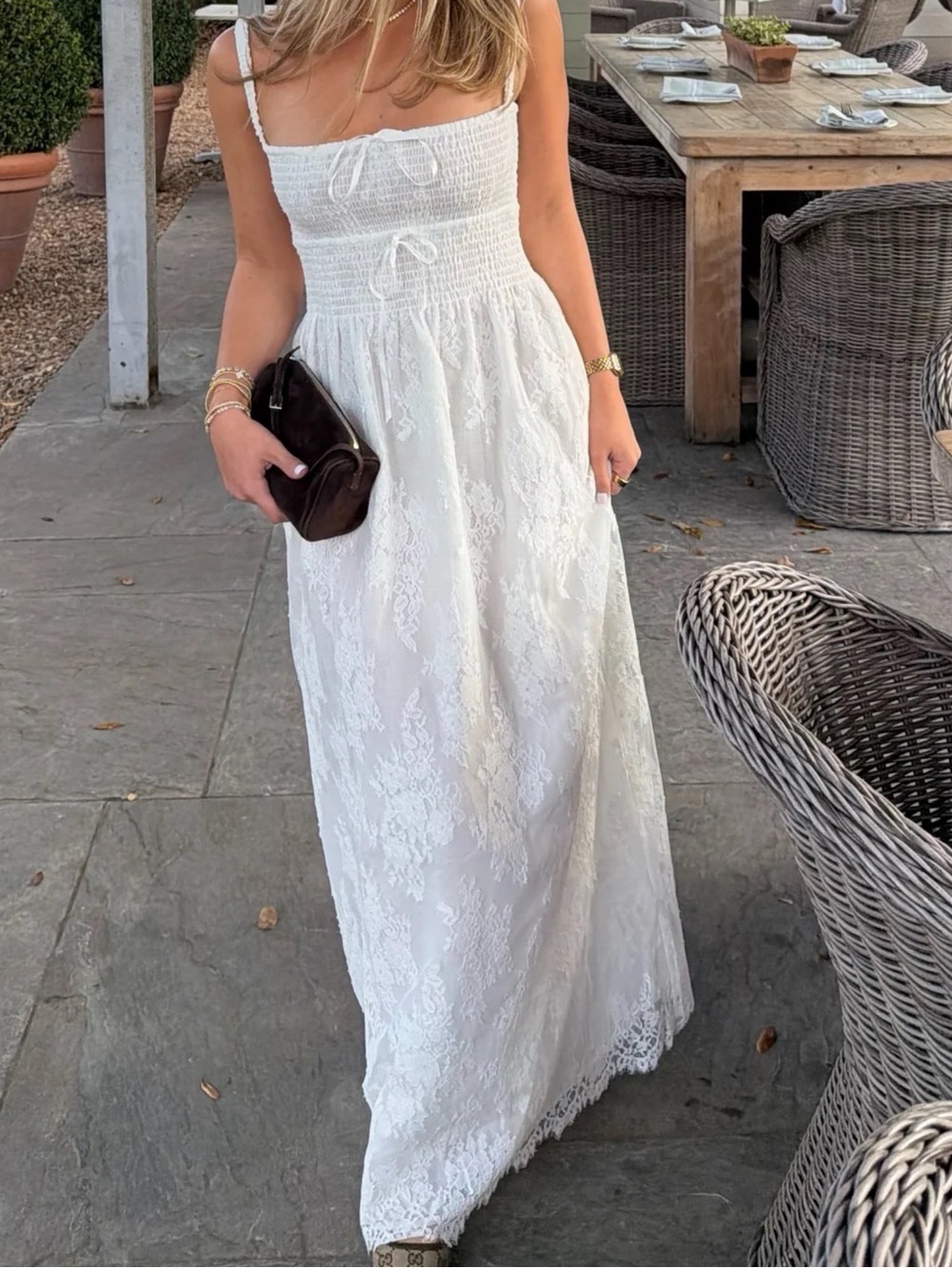 Hill House Larissa Nap Dress White Lace